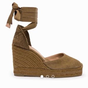 Castaner Carina Espadrille in Military Green